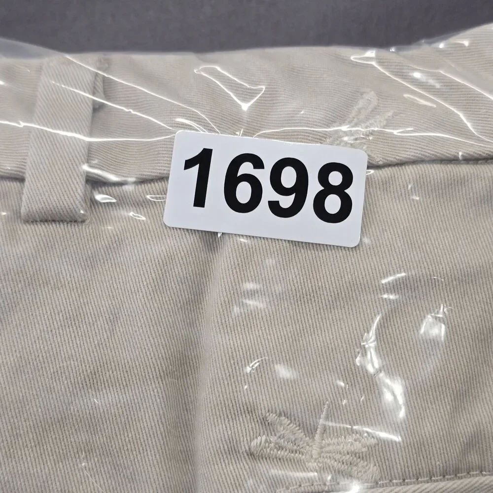 Talbots Shorts Bermuda Khaki Chino Embroidered Dragonfly Size 20W
